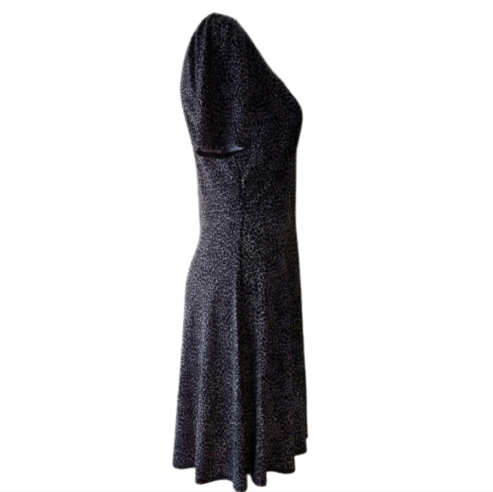 Michael Kors Cheetah Gunmetal Dress - Picture 2 of 9